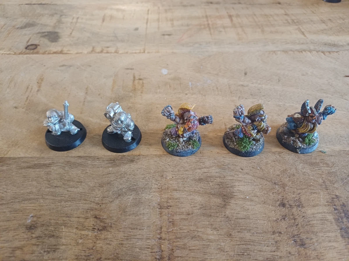 Games Workshop Blood Bowl Dwarf Models
