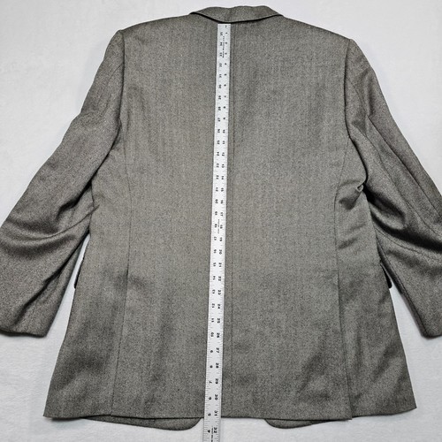 Loro Piana 100% Cashmere John W Nordstrom Sport Coat Mens 46R Blazer Herringbone - Picture 18 of 18
