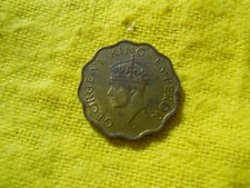 1944 - India - 1 Anna coin