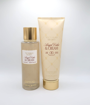 Victoria's Secret Angel Cake & Cream Body Mist Spray & Body Lotion