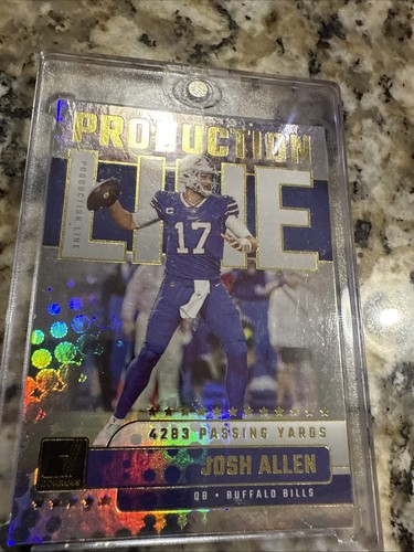 Josh Allen - 2023 Donruss - Production Line Holo Insert - Bild 2 von 3