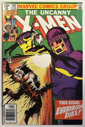 Uncanny X-Men #142 Kiosk Variante (Marvel 1981)