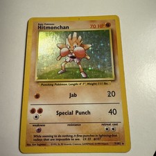 Pokémon | Hitmonchan - 7 / 102 - Rare Base Holo - HP