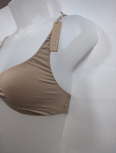 SKIMS Adatto a Tutti Skimpy Scoop Bralette Clay Medium - Burro Morbido Comfort - Foto 3 di 6