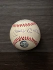 Mickey Mantle , Willie Mays signed  National League Baseball “ GIANTS” HOF”