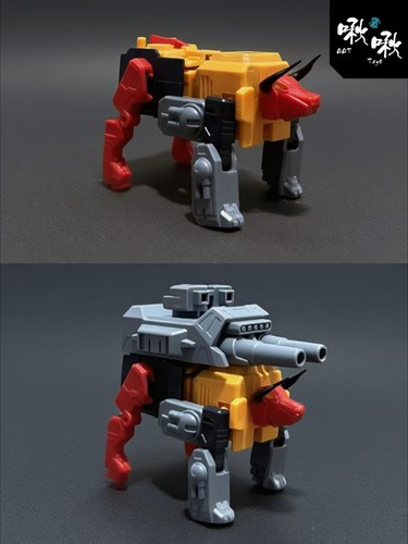 QQT-02 Tantrum Predaking Mini Transformable Toys Model Action Figure Collection - Picture 6 of 8