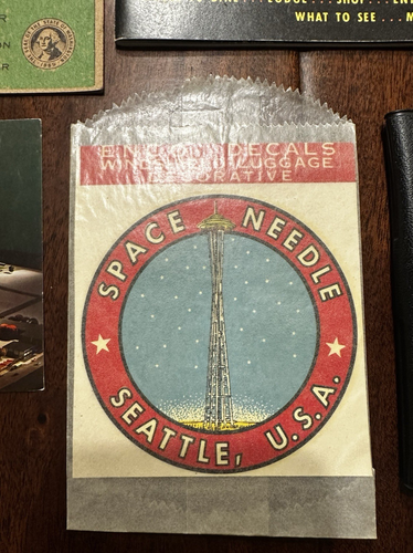 1962 Seattle World’s Fair Century 21 Exposition Lot - Brochures Patch Decal NASA - Bild 3 von 14