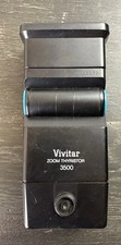 Vivitar Zoom Thyristor 3500 Shoe Mount Flash for Canon Minolta Cameras-Tested