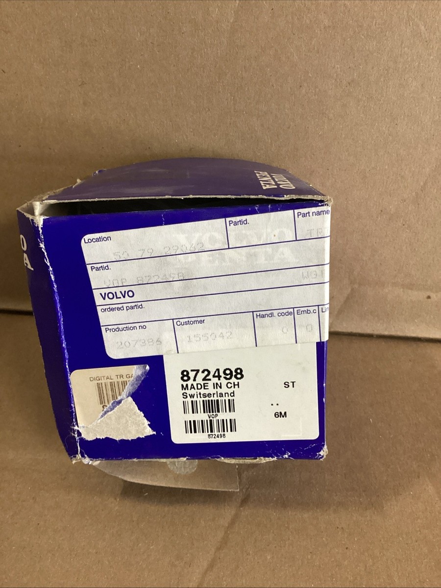 Volvo Penta Genuine Original OEM Trim Gauge 872498 for sale
