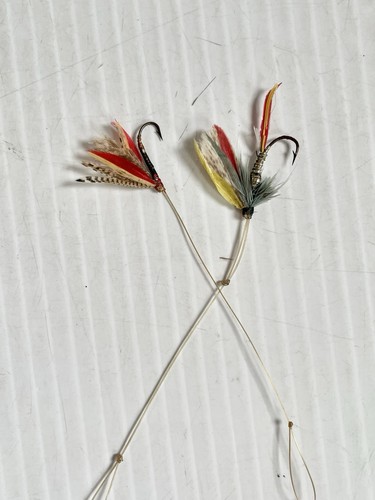2 Sobres Moscas Atadas a Mano De Colección, Pesca con Mosca Tipos Surtidos Aproximadamente 20 en Total - Imagen 10 de 11