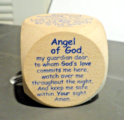 BEDTIME PRAYER CUBE: Dice: 2 3/8'' Creator Mundi Brand: Now I Lay Me ....