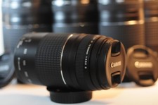 Canon EF 75-300mm f/4-5.6 III lens NICE for EOS 630 Elan T8 T7 T6 90D 80D 5D 7D