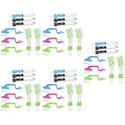 5 Pieces Window Track Cleaner Cleaning Brush for Grooves Windows