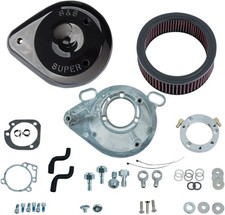 S&S CYCLE 170-0304B Teardrop Air Cleaner - Gloss Black
