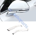 2014-2020 For Lincoln MKZ Chrome Stainless Steel Side View Mirror Cover Trim y