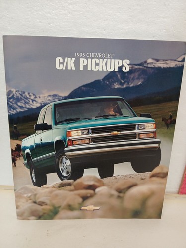 1995 Chevrolet C/K Pickup Truck Sales Brochure Catalog Chevy C1500 K1500 OEM