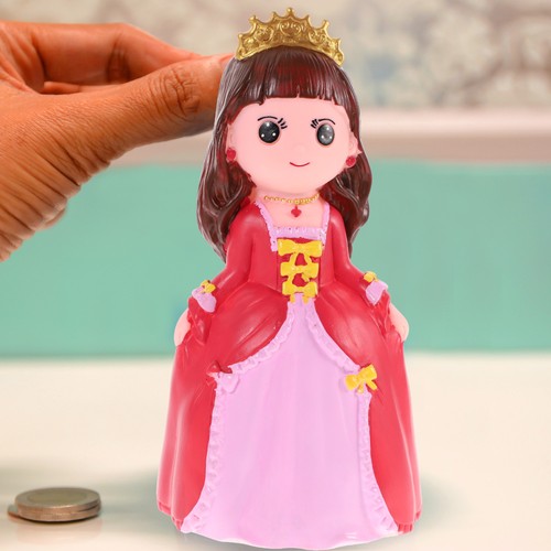 Preciosa olla de ahorro de monedas de dibujos animados para niña bonita olla de escritorio (rosa) - Imagen 8 de 10
