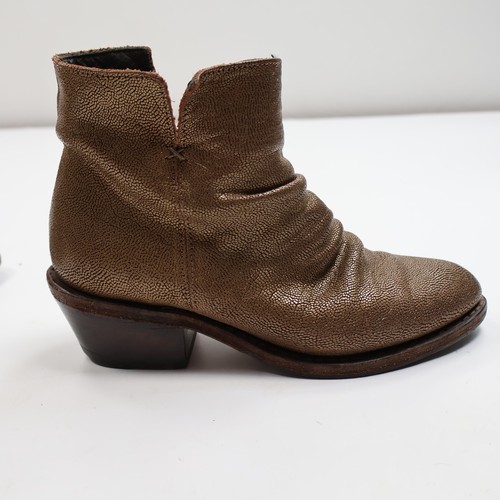 Fiorentini + Baker Rusty Rocker Goodyear Ankle Bronze Boots Women’s 36.5 / 6.5 - Picture 6 of 11