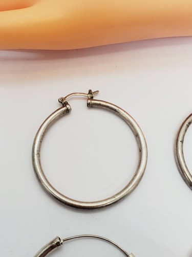 Vintage Konvolut 2 Paar Sterling Silber 925 Ohrringe (7) - Bild 2 von 5