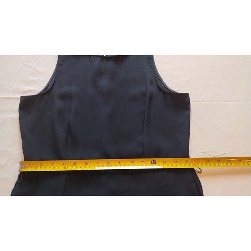 Mono de pierna ancha Banana Republic para mujer 6 bolsillos traseros sin mangas con cremallera - Imagen 10 de 14