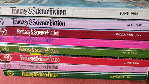 Lot Of 8 Fantasy & Science Fiction Magazine 1984,87,95,1996 S. King,Asimov, Good - Bild 2 von 4