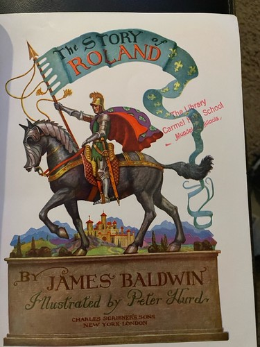 1930 Antique Historical Novel "The Story of Roland" Illustrated - Imagen 4 de 9