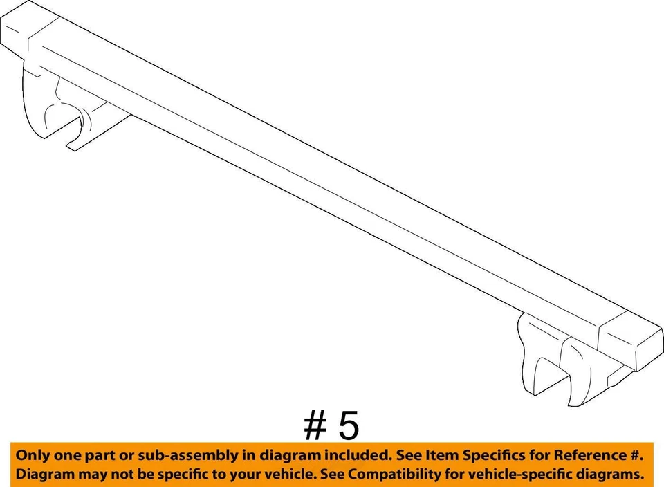 SE ADAPTA A CHEVROLET TRACKER RAIL 30027073 2002-2004 - NUEVO OEM 30027073 Foto 3 de 3
