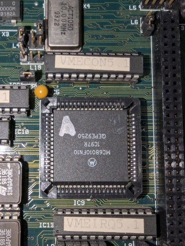 VERO VME BACKPLANE 2X 68010 CPU BOARDS & VARIOUS I/O CARDS - Afbeelding 9 van 24