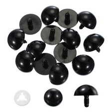 30mm Safety Eyes, 20 Pcs Plastic Craft Eyes with Protective Film Safety Eyes ...