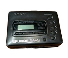 Vintage sony Walkman WM-FX41 Cassette Tape Player Am FM Radio -Read Description