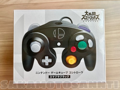 Nintendo GameCube Controller Super Smash Bros. Color Black Japanese New - 第 1/6 張圖片