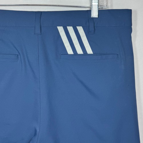 Adidas Golf Shorts Mens Blue Performance Athletic Training Activewear Sz 32 - Picture 8 of 8