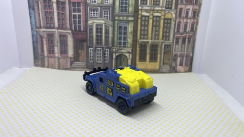 Matchbox 2015 Hummer Police 1-120: MBX Heroic Rescue modified blue yellow model - Picture 10 of 20