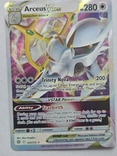 Arceus VSTAR -  (Metal Card) Promo Miscellaneous Cards & Products 123/172 NM