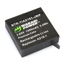 Wasabi Power Battery for YI 4K Action Camera, AZ16-1