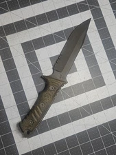 Chris Reeve Knives Pacific 6" Fixed Blade - Partially Serrated MagnaCut Blade