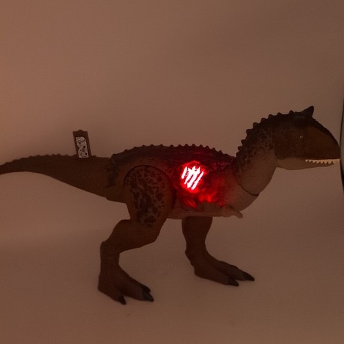 Jurassic World Battle Chompin' Carnotaurus Epic Attack Extreme Thrashing Mattel - Picture 2 of 13