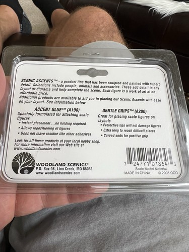 Woodland Scenics Scenic Accents A1864, cerdos de Hampshire, animales de granja, escala HO - Imagen 3 de 4