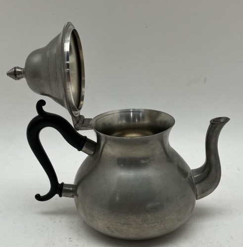 Smokey Hollow Reproduction Pewter Teapot - Picture 7 of 7