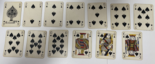 Carte da gioco A. Viassone 1940 – con Jolly, marca da bollo e scatolina - Picture 6 of 8