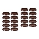  2 Count Caster Cups Bed Leg Pads for Carpet Stoppers Prevent Sliding