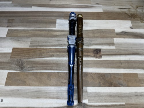 ✅2 Vintage ✅2005 ✅2007 MagiQuest Magic Quest ✅Grande Loggia dei Lupi ✅Regni ✅Bacchette - Foto 5 di 13