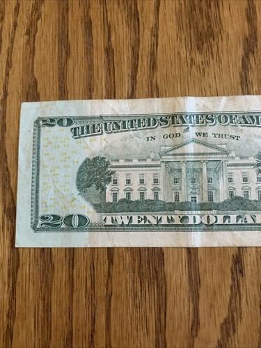 $20 Dollar Bill Birthday Note 09212079 Future Series 2013 - Picture 5 of 6