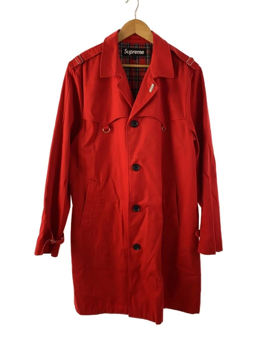 Trench coat Supreme rouge L occasion