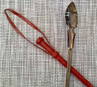 Antique Egyptian Camel Whip with Hidden Letter Opener