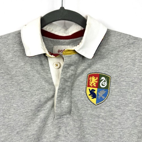 Polo grigia accademica Mini Boden ragazzo taglia 15-16 anni HARRY POTTER HOGWARTS - Foto 4 di 10
