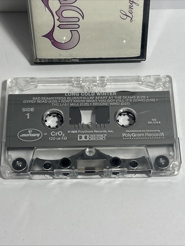Long Cold Winter - Cinderella (Cassette, Album, 1988) VGC - Picture 3 of 10