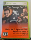 The Orange Box Half Life 2 (Xbox 360, 2007) CIB Tested