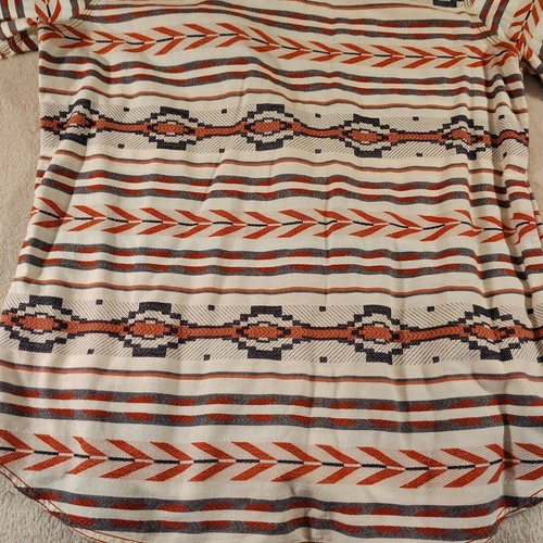 Ryan Michael Mens L Aztec Snap Button Soutwestern Long Sleeve Rodeo Cowboy Shirt - Picture 16 of 17