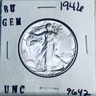 1946 BU GEM LIBERTY WALKING SILVER HALF UNC MS+++ U.S. MINT RARE COIN 9642